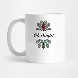 A simple and elegant, Oh Snap! Mug